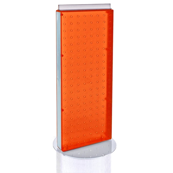 Non-Revolving 8"W x 20.75"H Pegboard Counter Display
